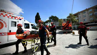 İZSU binasında nefes kesen anlar: Senaryo gerçekçiydi, müdahale profesyoneldi