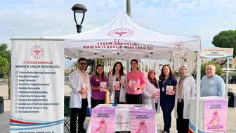 Alaşehir’de pembe kurdeleli seferberlik: 40 yaş üstü kadınlara hayati davet