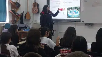Söke’de yarının teminatı olan öğrencilere tasarruf bilinci aşılanıyor