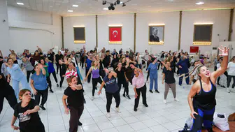 Bucalı kadınlar kış spor kurslarını çok sevdi
