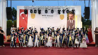 MTK Koleji’nde çifte bayram: Mezuniyet coşkusu ve karne sevinci bir arada yaşandı