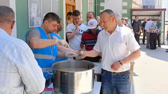 Hisarcık’ta Muharrem bereketi: Camilerde aşure sofrası kuruldu