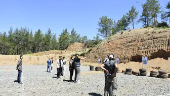 Geleceğin güvenlik uzmanları atış poligonunda rüştünü ispatladı