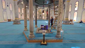 Kütahya Ulu Camii’nde teknoloji devri: Tarihi eserler artık bir tık uzağınızda