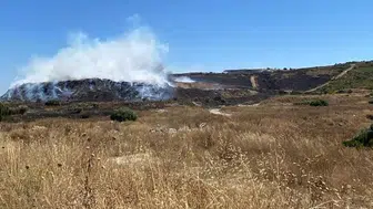 Çeşme'de korkutan yangın: Ekiplerin yoğun çabası sonuç verdi