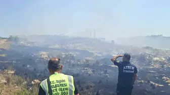 Didim'de yangın alarmı: Belediye ekipleri alevlere su tankeriyle müdahale etti
