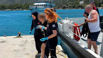 Datça açıklarında nefes kesen operasyon: Teknedeki hastayı Sahil Güvenlik kurtardı