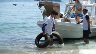 Bodrum'un derinliklerinde gizlenen utanç tablosu: 650 kilo çöp çıktı
