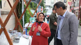 Kütahya’nın tarih kokan sokağında kültür şöleni: Yerel üretici vitrine çıktı