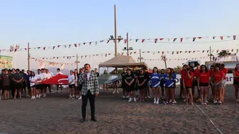 Köyceğiz’de plaj hentbolu rüzgarı: Üniversiteli sporcular şampiyonluk için sahada