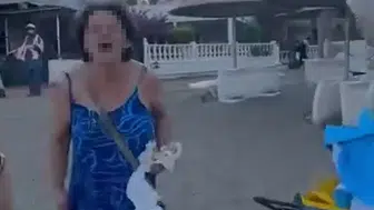 Tatilcilerin huzuru kaçtı: Plajdaki sözlü saldırı anları sosyal medyayı ayağa kaldırdı