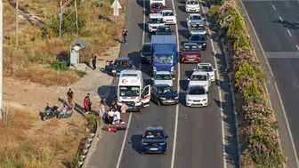 Muğla yolunda motosiklet dehşeti: Sürücü direksiyon hakimiyetini kaybetti