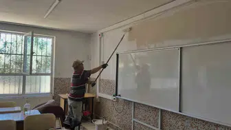 Salavatlı İlkokulu’nda hummalı çalışma: Öğrenciler yeni döneme yenilenmiş sınıflarla girecek