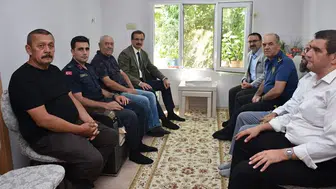 Salihli'de vefa ziyareti: Şehit İsmail Yavuz dualarla anıldı