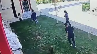 Kütahya'da cami bahçesinde vandallık: Sulama sistemini hedef aldılar