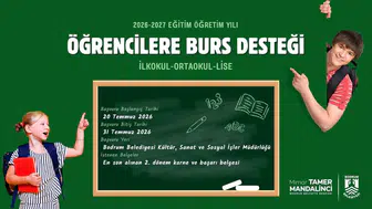 Bodrum'da eğitim seferberliği: Öğrencilere burs müjdesi geldi