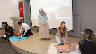 AYTO üyeleri hayat kurtaran dokunuşları öğrendi: İlk yardım sertifikalarını aldılar