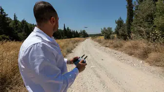 İzmir'de kaçak hafriyat dökümüne gökyüzünden yakın takip