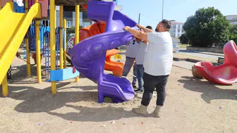 Nazilli’de çocukların yüzü gülecek: Parklar baştan aşağı yenileniyor