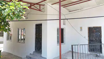 Nazilli'de terk edilmiş köy konağına modern dokunuş: Sosyal yaşam yeniden canlandı