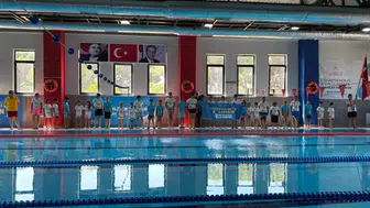 Germencik’te havuzun şampiyonları sertifikalarına kavuştu