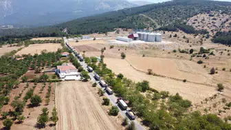 Denizli çiftçisinin hasat telaşı bitti: 45 bin tonluk dev koruma kalkanı