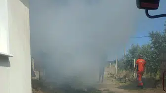 Sarıgöl’de dikkatsizlik az kalsın faciaya yol açıyordu: Ekipler son anda yetişti