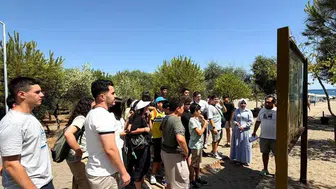 Geleceğin mühendisleri rotayı hem gökyüzüne hem tarihe çevirdi