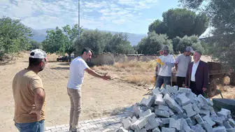 Buharkent’te ulaşım konforu için düğmeye basıldı: Sokaklar yenileniyor