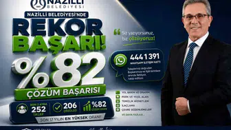 Nazilli'de çözüm odaklı belediyecilik: Başkan Tetik ile doğrudan iletişim hattında rekor başarı