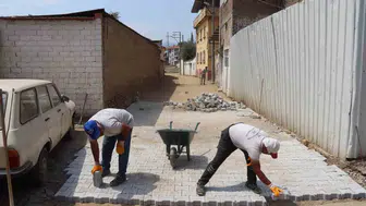 Nazilli’de mahalle sakinlerini gülümseten değişim: 349 Sokak yepyeni bir çehreye kavuştu