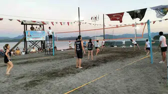 Zafer Kupası için kumlar ısındı: Köyceğiz’de plaj voleybolu şöleni başladı