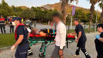 Fethiye açıklarında acil durum: Yaralı şahıs için zamana karşı yarış