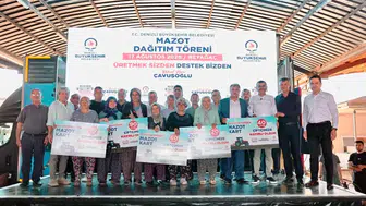 Denizli’de tarlanın bereketi belediyeden gelen mazot desteğiyle artacak