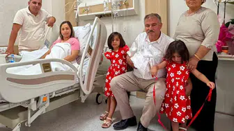 Beyağaç Belediye Başkanı Sezayi Pütün’ün mutlu günü: Aileye yeni bir üye daha katıldı