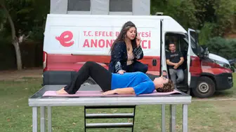 Pınarbaşı’nda zihinleri dinlendiren akşam: Efeler’de nefes terapisi rüzgarı
