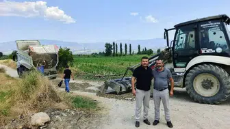 Bozdoğan’da hizmet mesaisi: Başkan Vekili Özcan sahaya indi