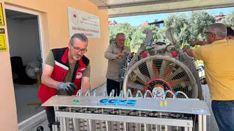 Sarıgöl'de tarımda teknolojik dönem: İlaçlama makinelerine bilimsel onay