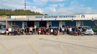 Klasik otomobillerle iyilik rotası: Anadolu Dostluk Rallisi’nde rota Pamukkale’ye döndü