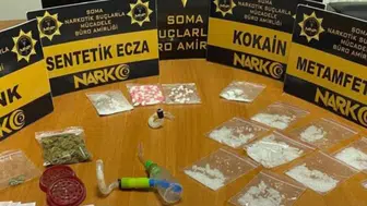 Manisa emniyetinden zehir tacirlerine ağır darbe: 55 tutuklama