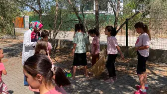 Köyceğizli öğrencilerden yeşil seferberlik: Kursta çevre dersi aldılar
