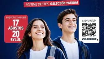 Denizli'de lise heyecanı yaşayan öğrencilere belediyeden kıyafet desteği