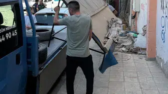 Manisa'da kaldırımlar yayalara geri verildi: İşgalciler tek tek toplandı