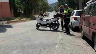Menteşe'de saniyelerle yarışılan kaza: Motosikletin çarptığı çocuk hastanelik oldu