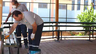 Marmaris’te okullar yeni sezona pırıl pırıl giriyor