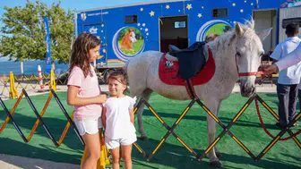 Didim'de miniklerin at sevgisi: Pony Club ile renkli bir gün