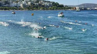 Bodrum’da İkinci Buluşma: Sağlık İçin Denize Açılanlar Kumbahçe’de Buluştu