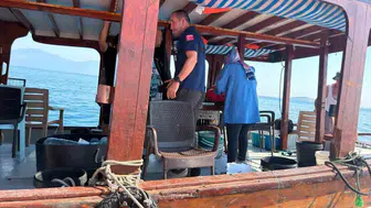 Didim açıklarında denetim mesaisi: Balıkçılara yasal uyarı