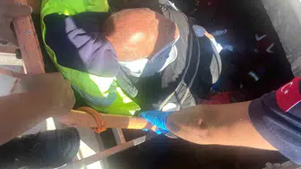 Bodrum'da korku dolu anlar: 5 metrelik çukura düşen kişi için seferberlik