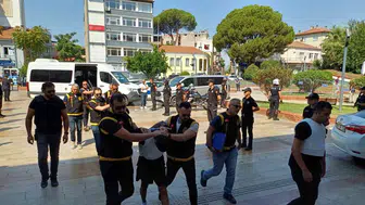 Aydın'da kan donduran infaz: Telefoncu esnafının katil zanlıları hakim karşısında
